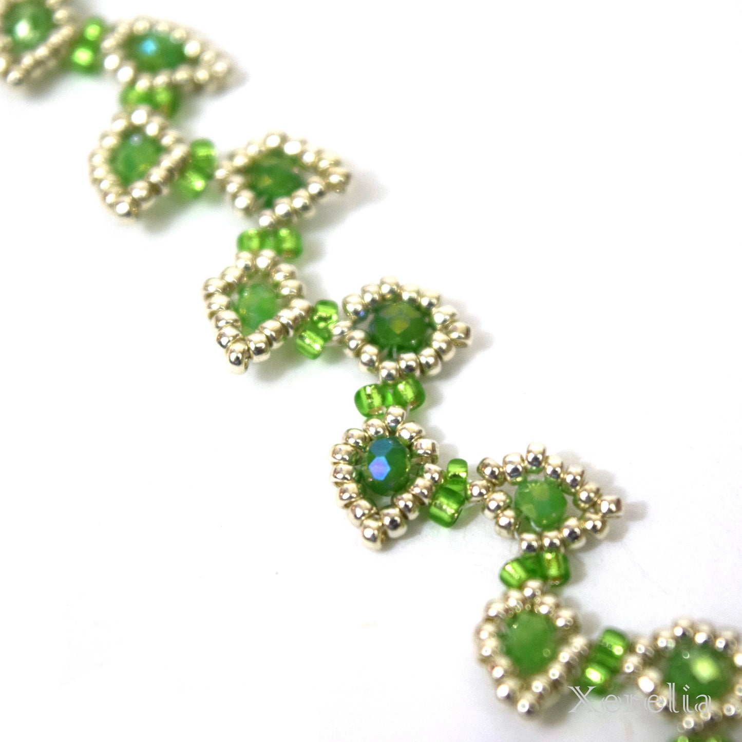 Green Leafy Vine Bracelet