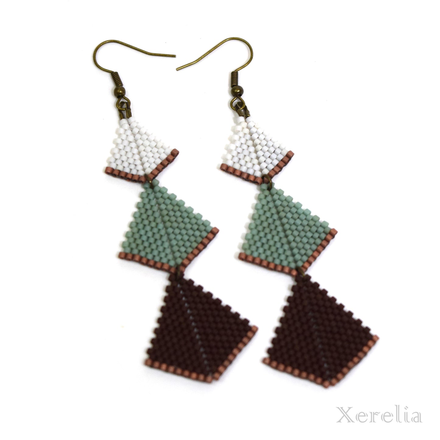 Currant Arrow Tip Earrings