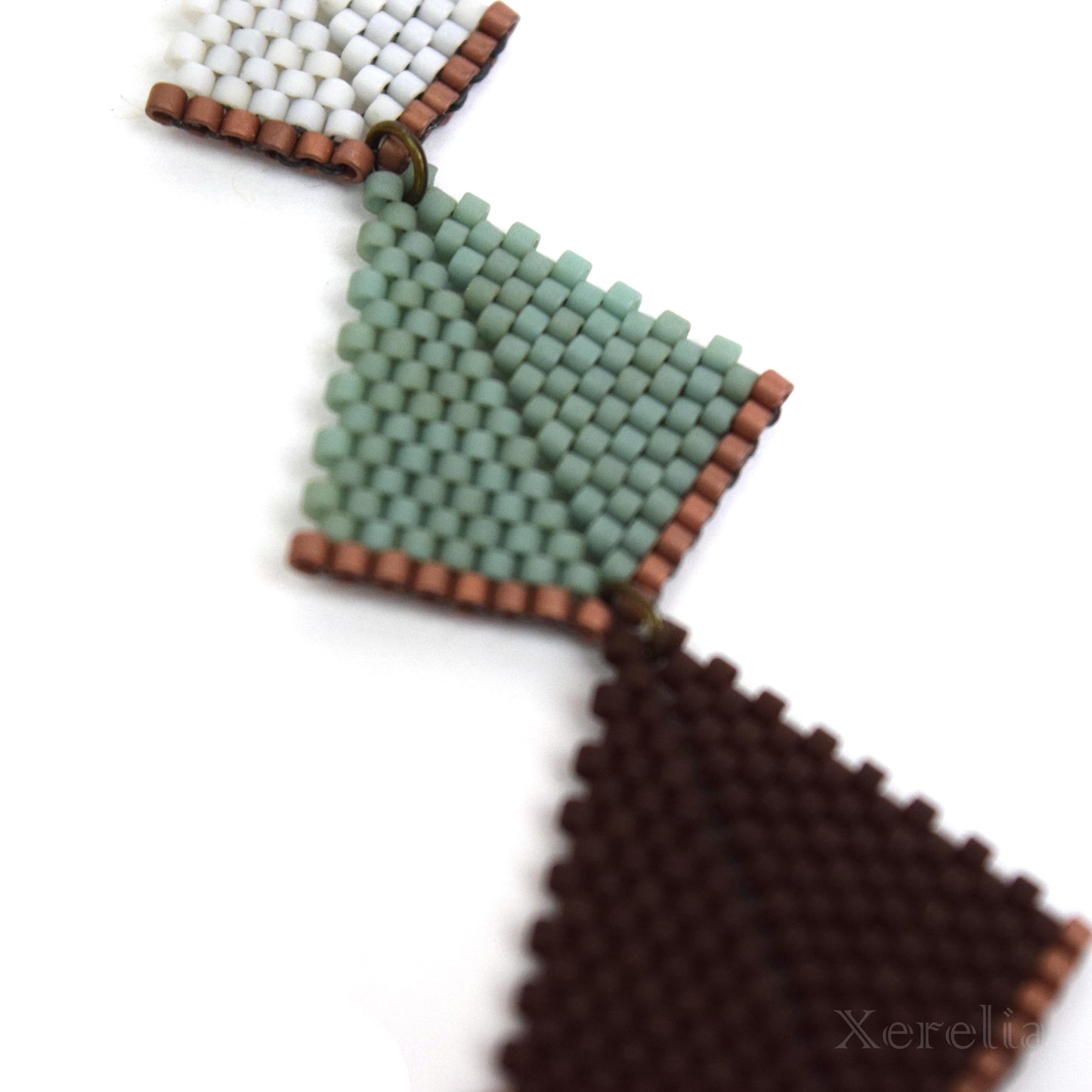 Currant Arrow Tip Earrings