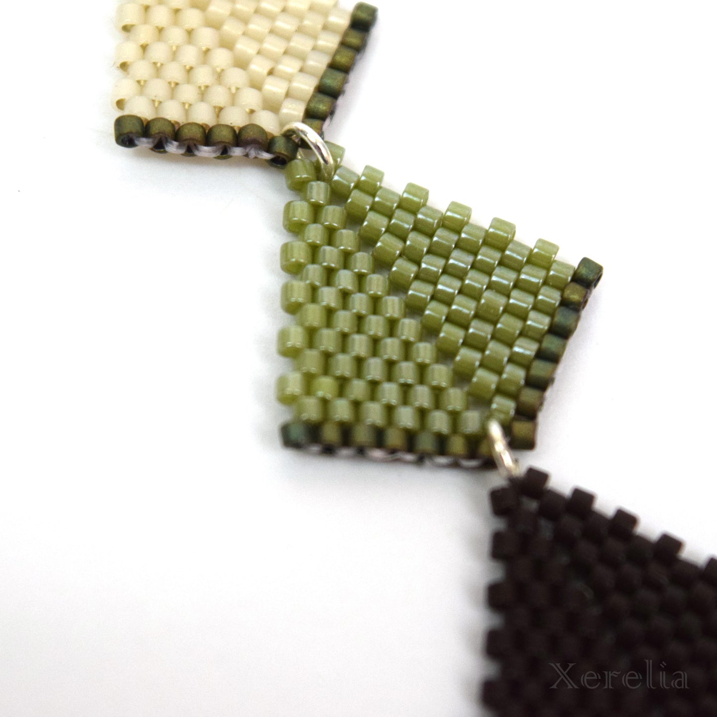 Brown Arrow Tip Earrings