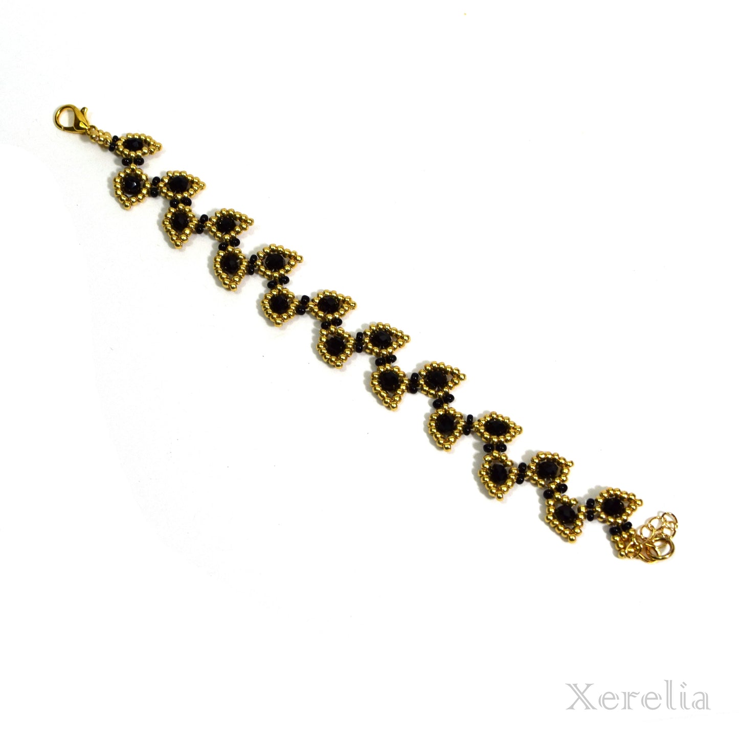 Black Leafy Vine Bracelet
