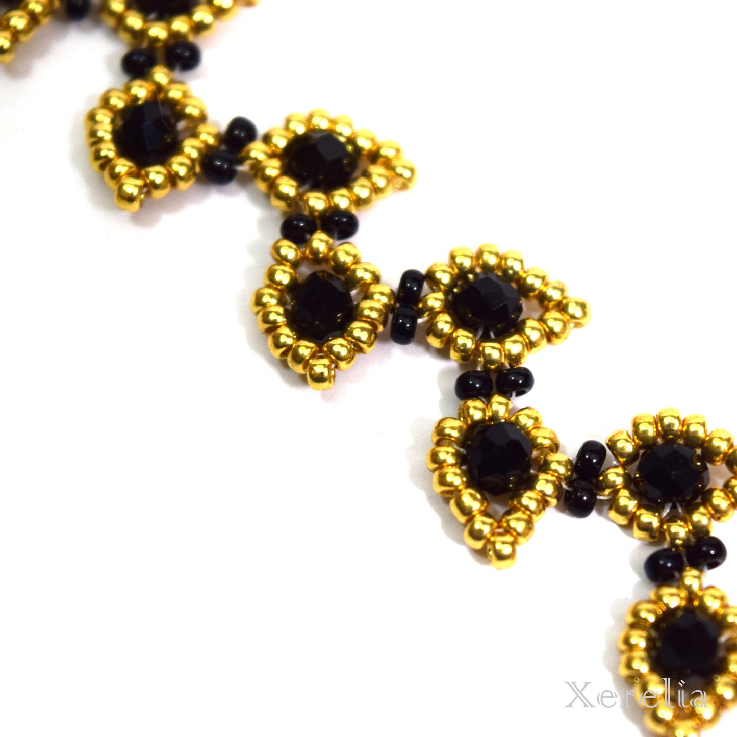 Black Leafy Vine Bracelet