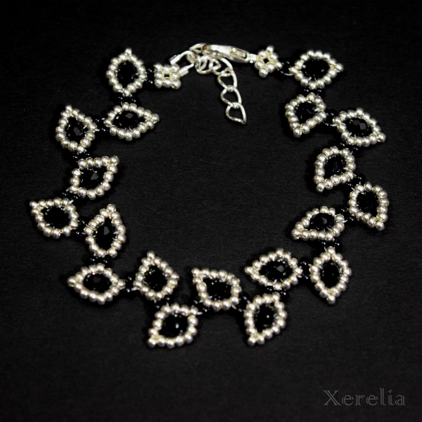 Black Leafy Vine Bracelet