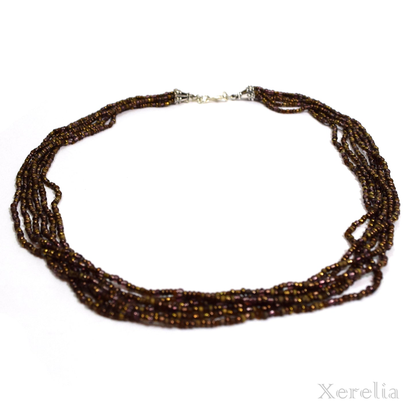 Chocolate Strands Necklace