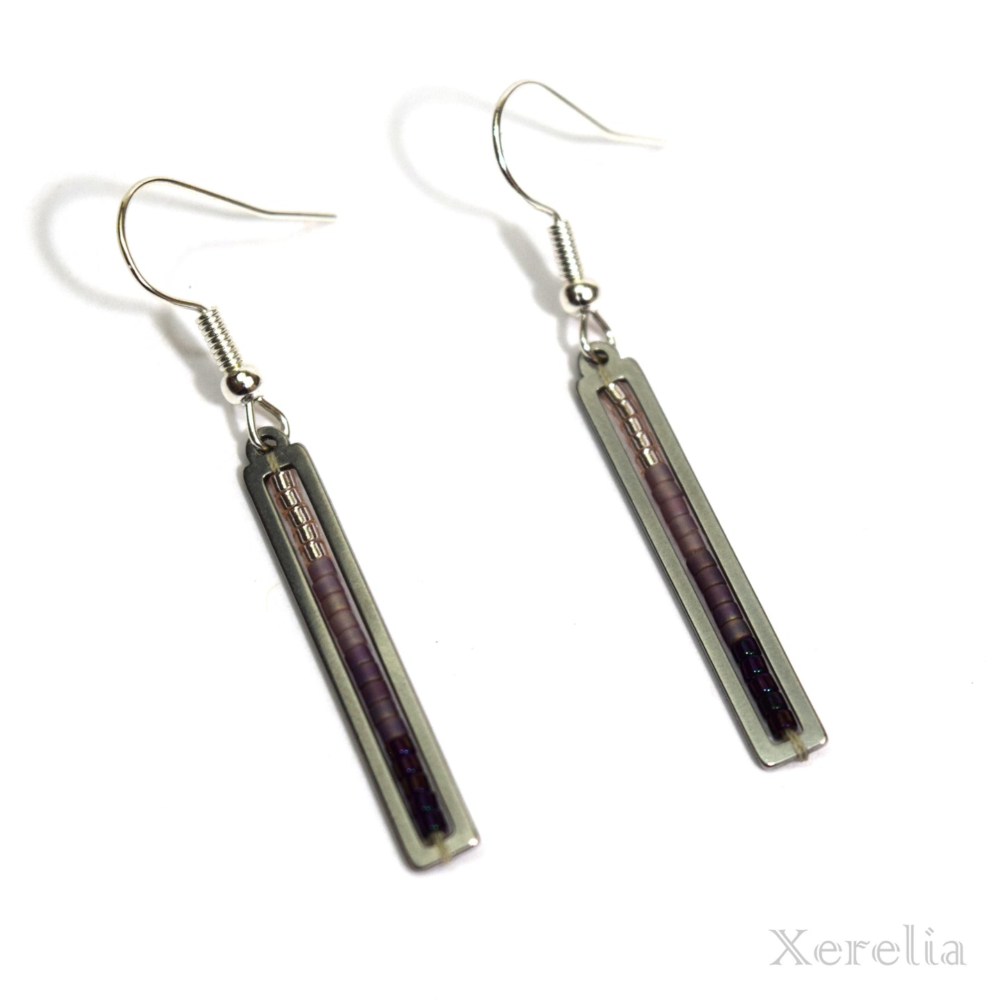 Silvery Dusk Earrings