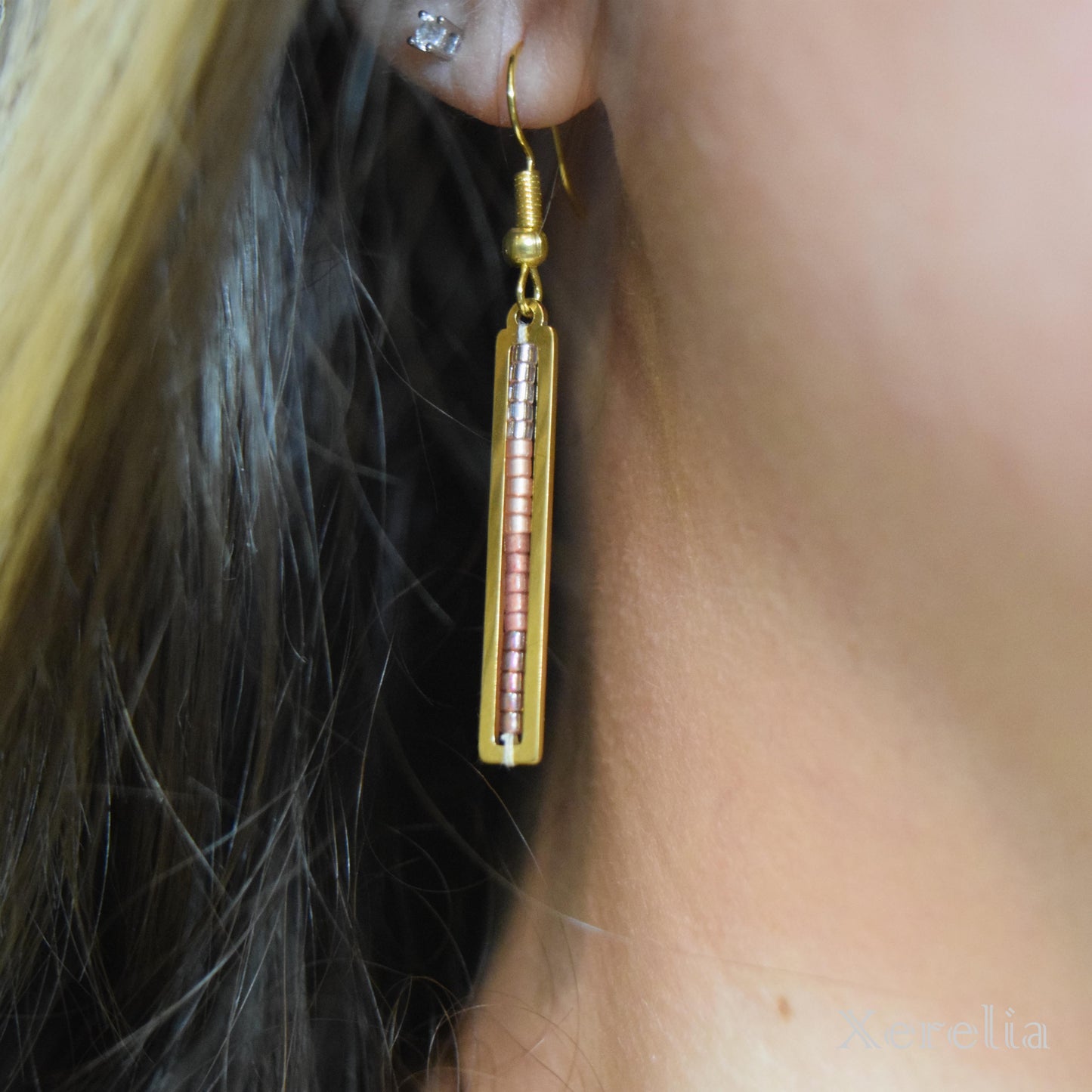 Golden Sunset Earrings