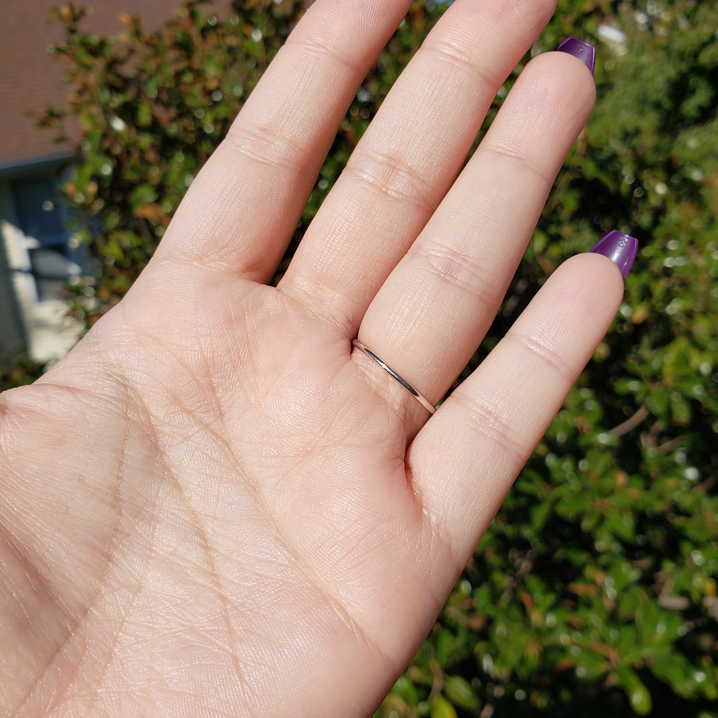 Pink Ruby Silver Ring