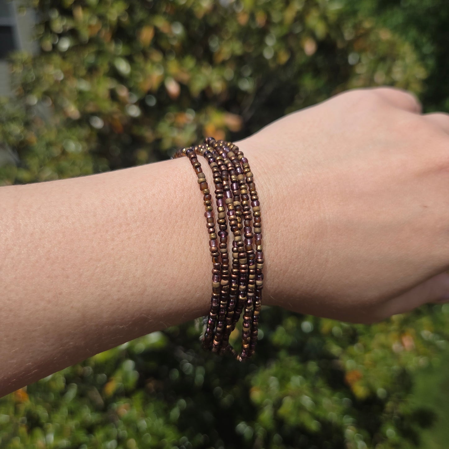 Chocolate Strands Bracelet