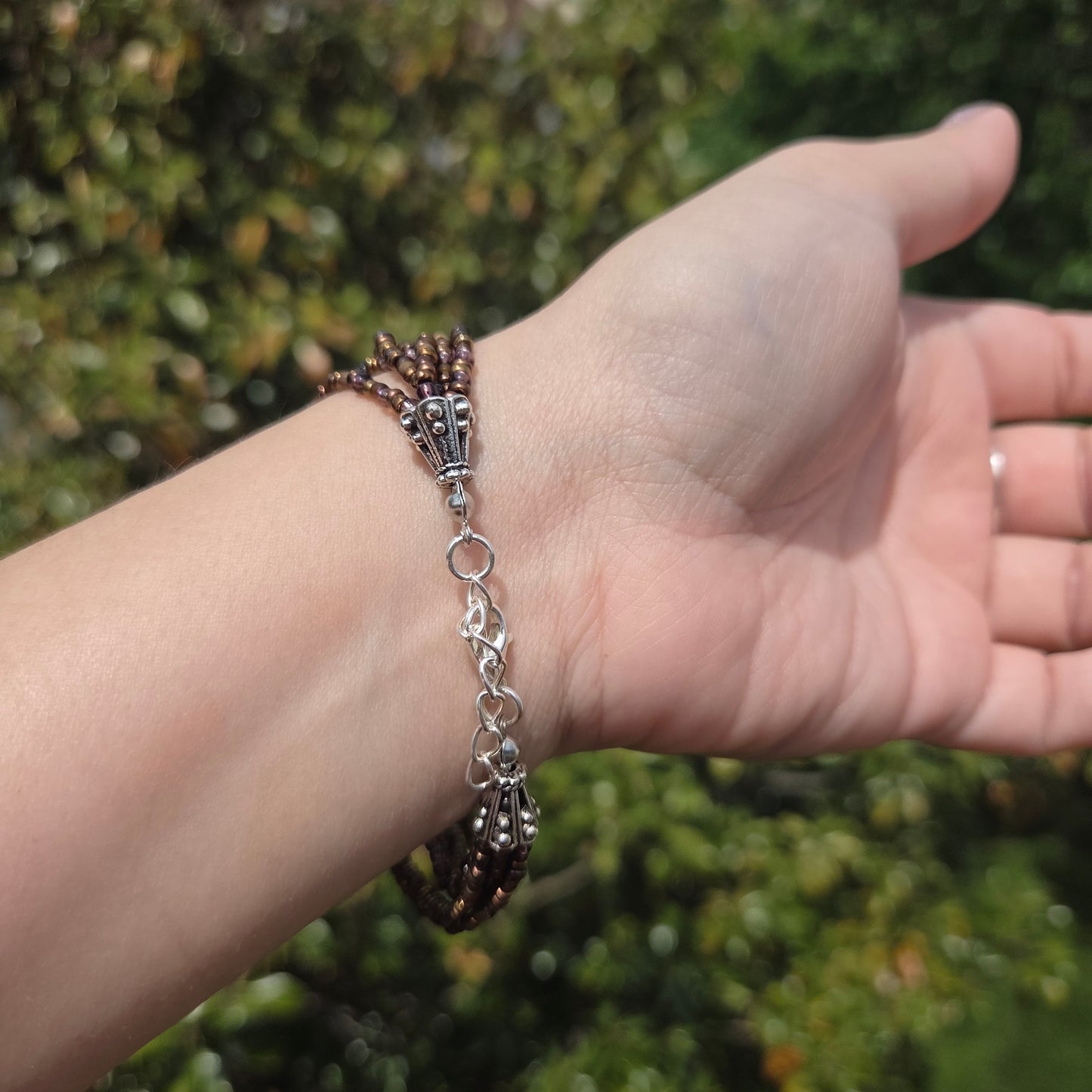 Chocolate Strands Bracelet