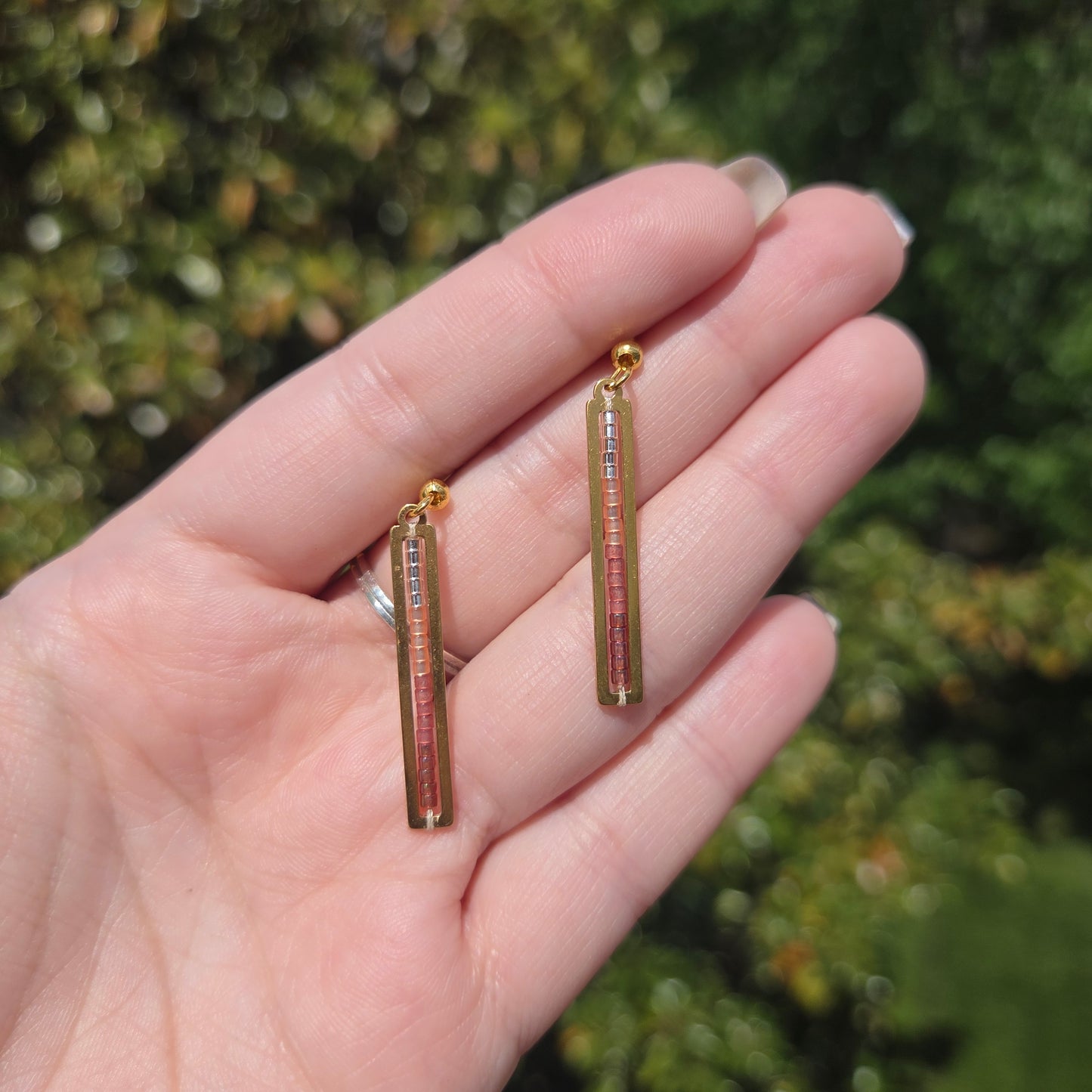 Golden Sunset Earrings