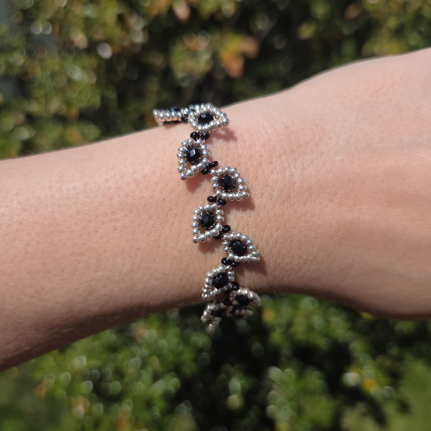 Black Leafy Vine Bracelet