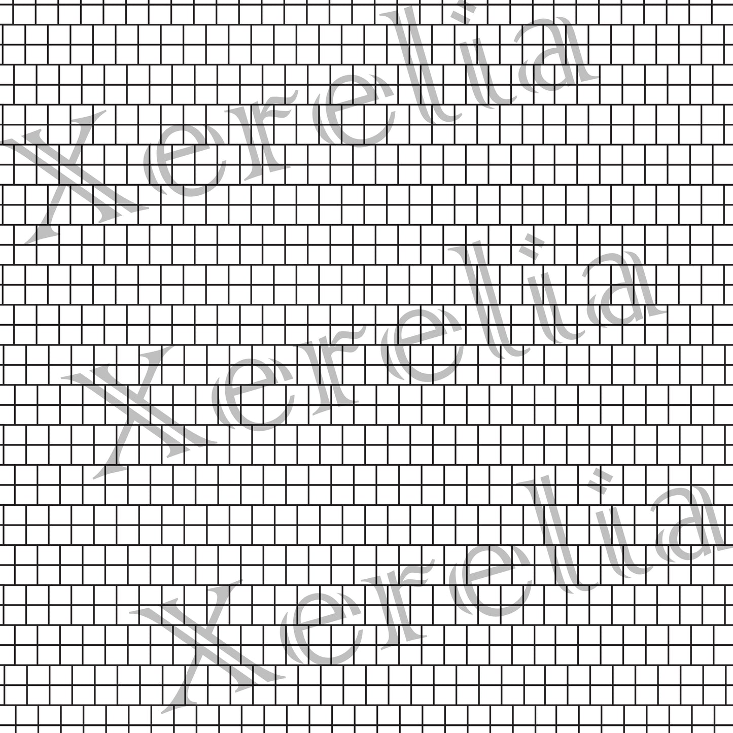 PDF 2 Drop Brick Stitch Blank Grid
