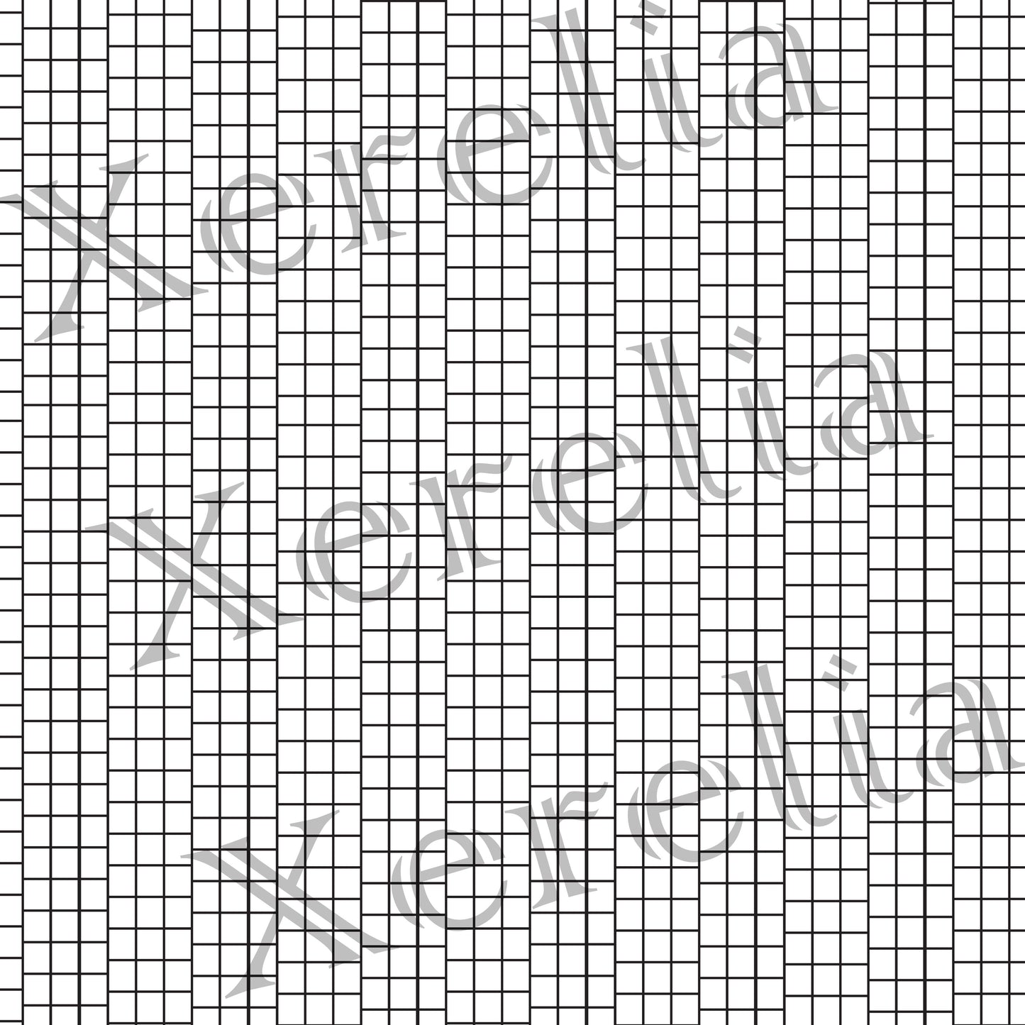 PDF 3 Drop Peyote Stitch Blank Grid