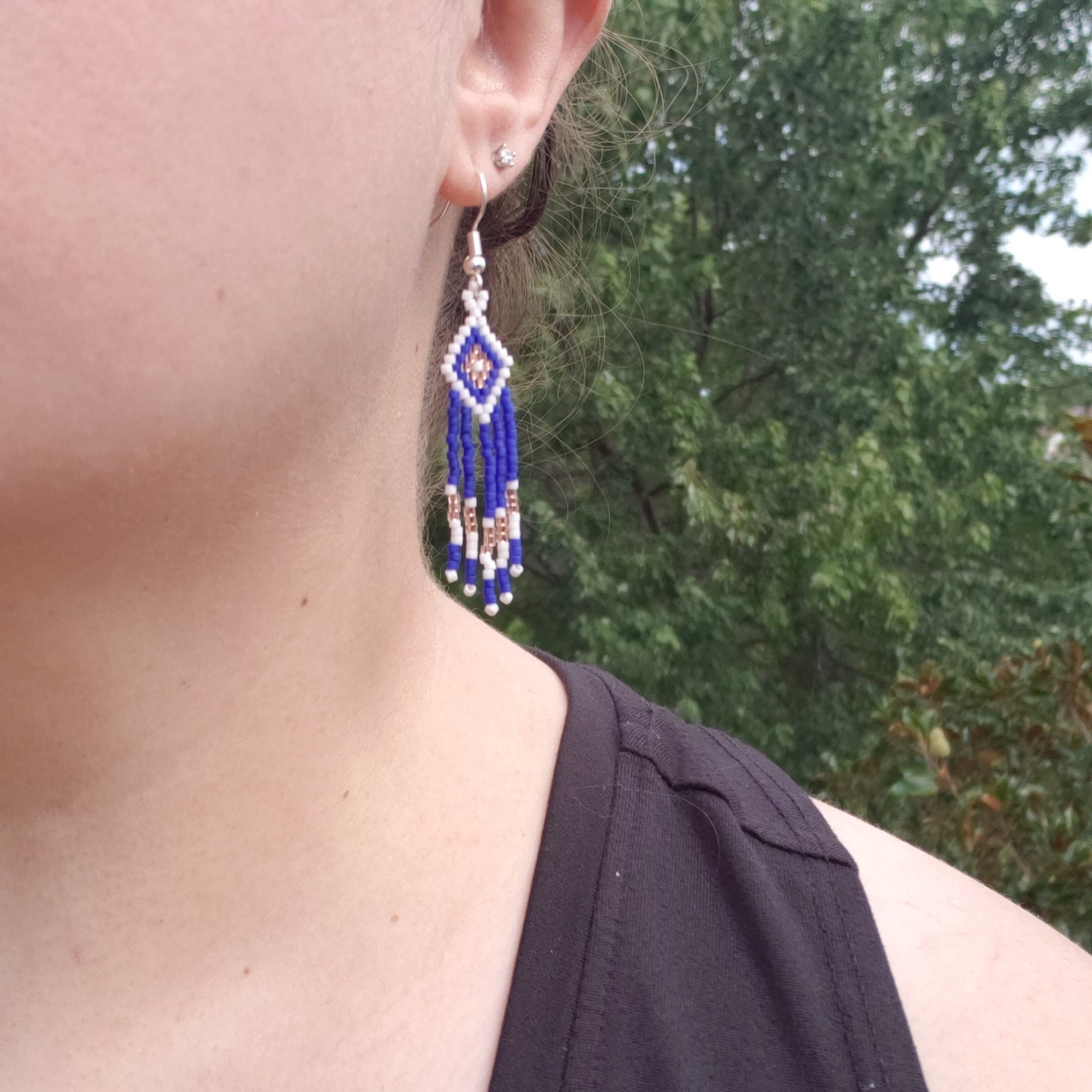 Beaded Dreams Fringe Earrings