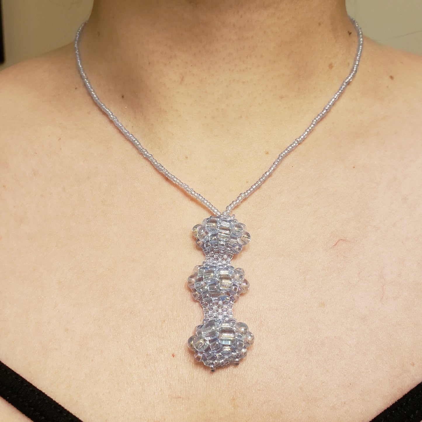 Baby Blue Bubble Necklace