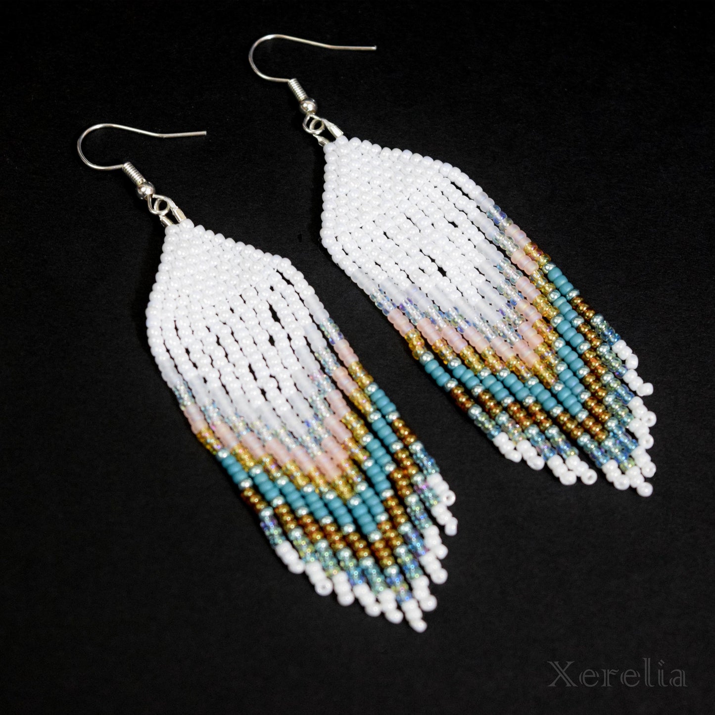 Beachy Boho Fringe Earrings