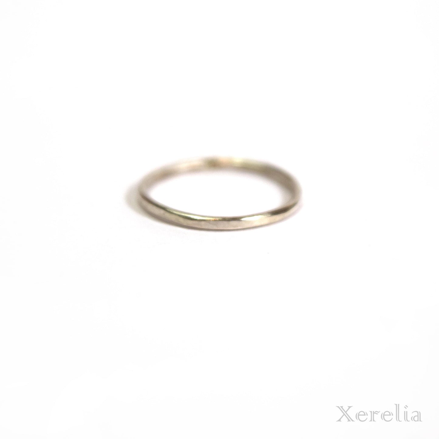 Hand Hammered Sterling Silver Ring