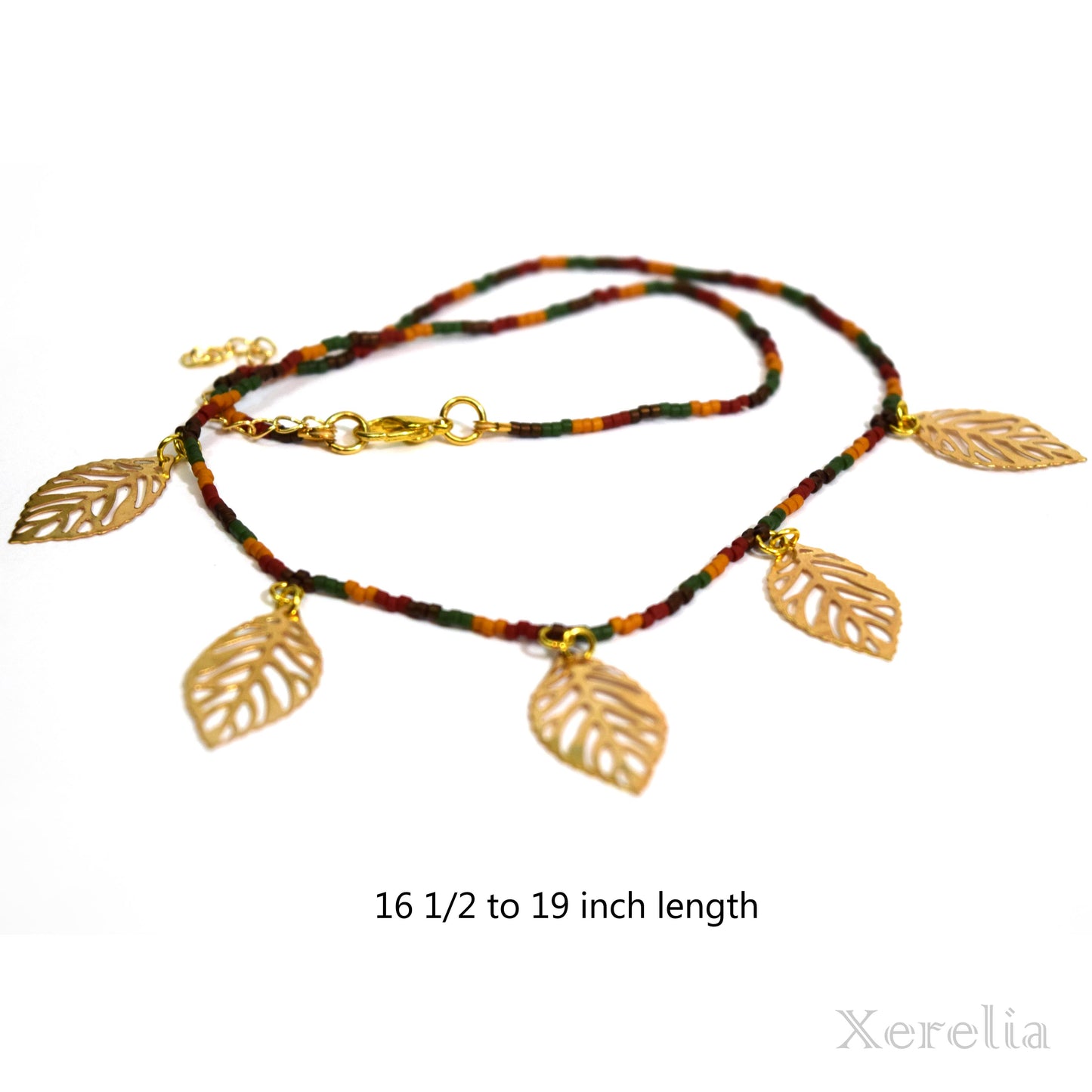 Golden Leaf Necklace