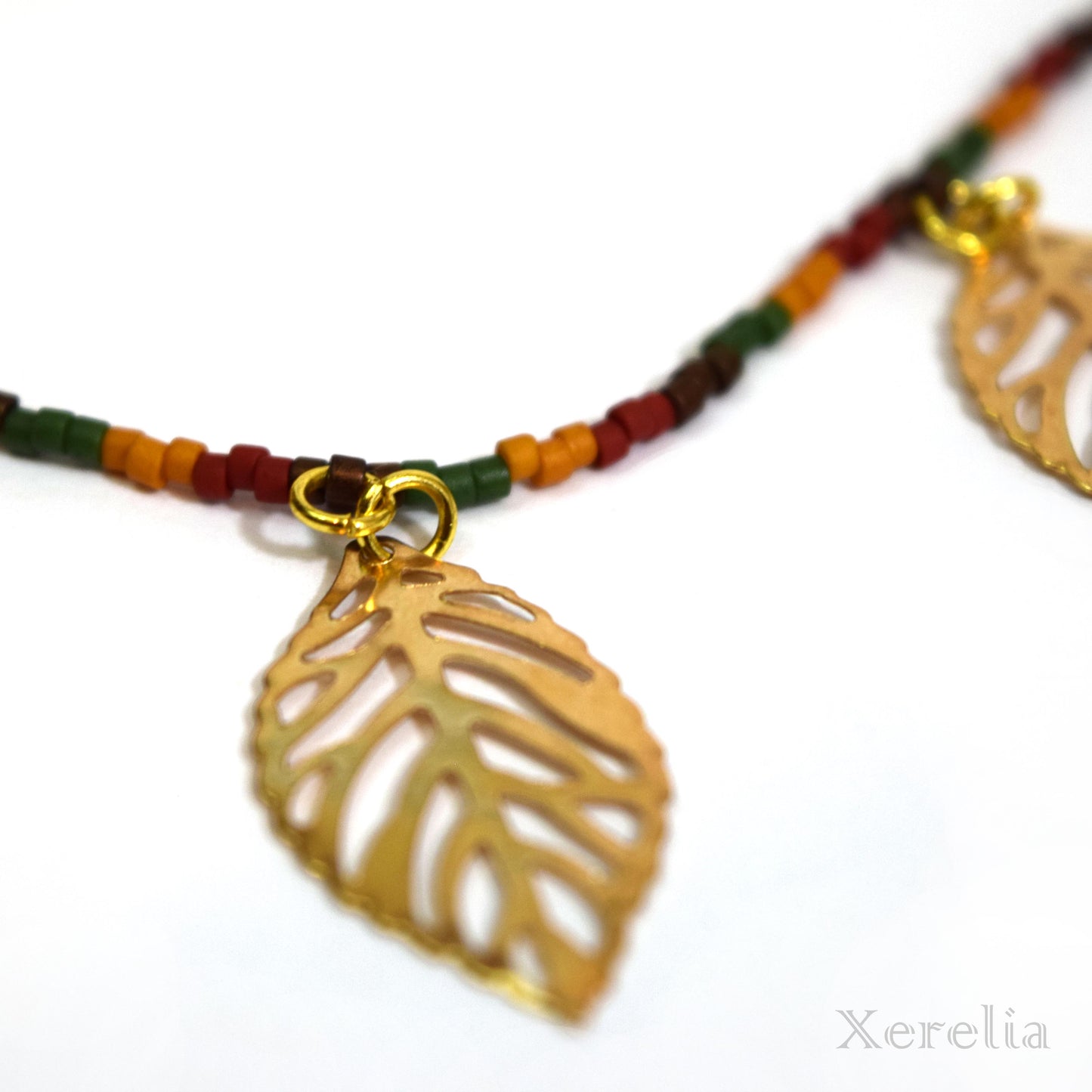 Golden Leaf Necklace