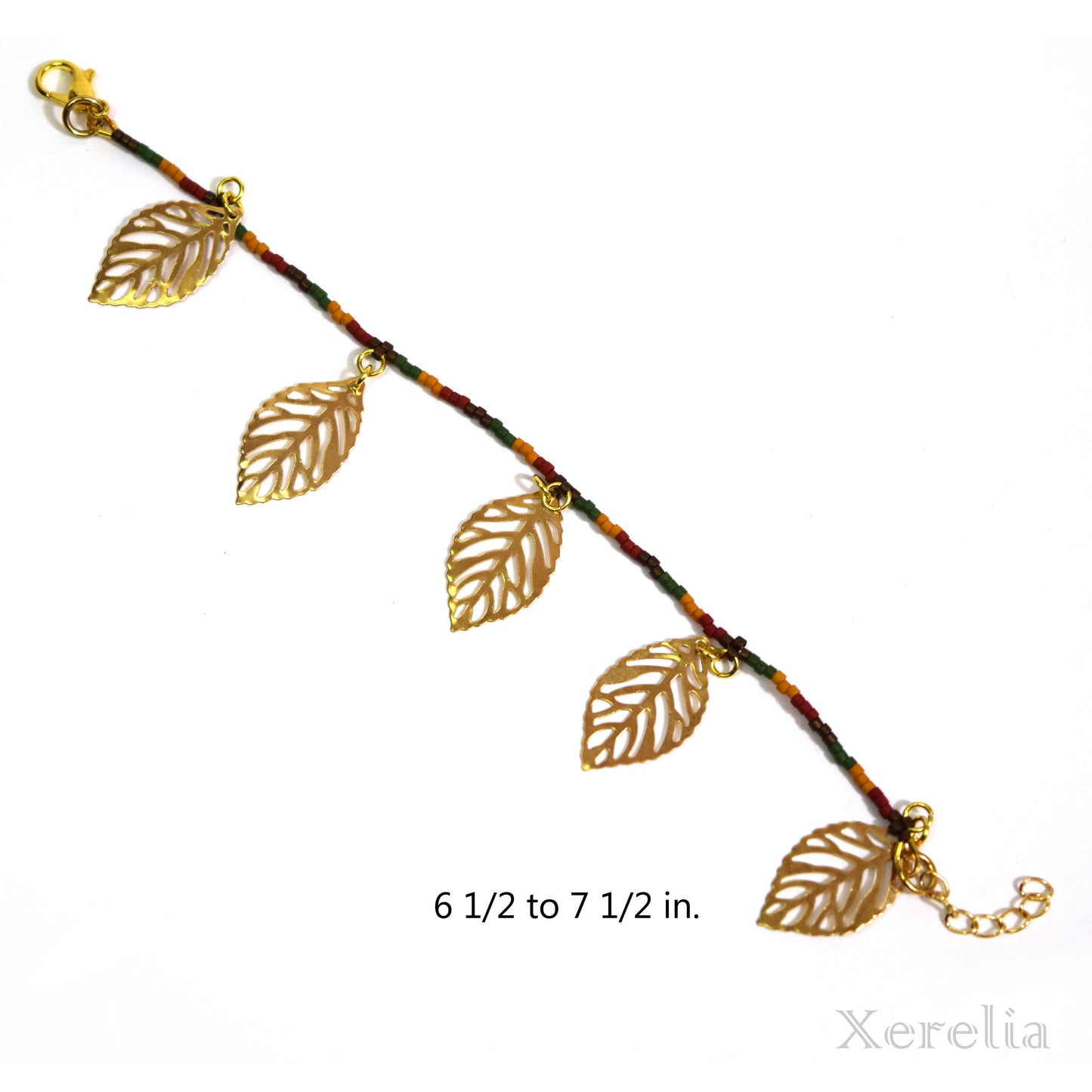 Golden Leaf Bracelet