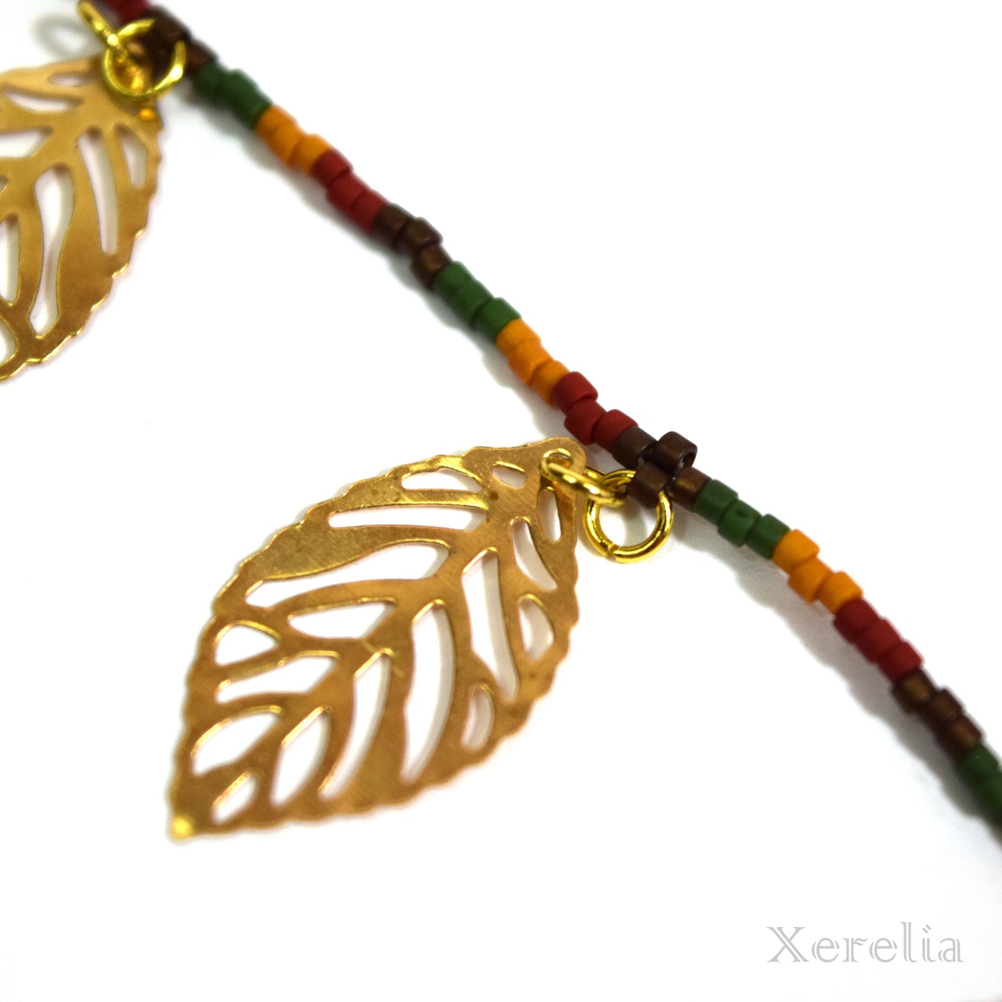 Golden Leaf Bracelet