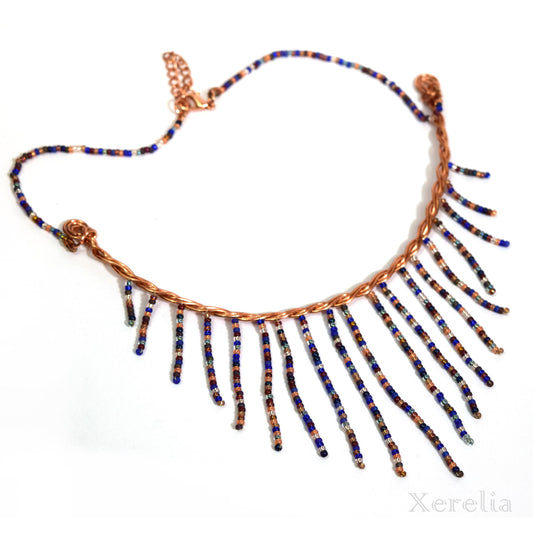 Arabian Nights Fringe Necklace