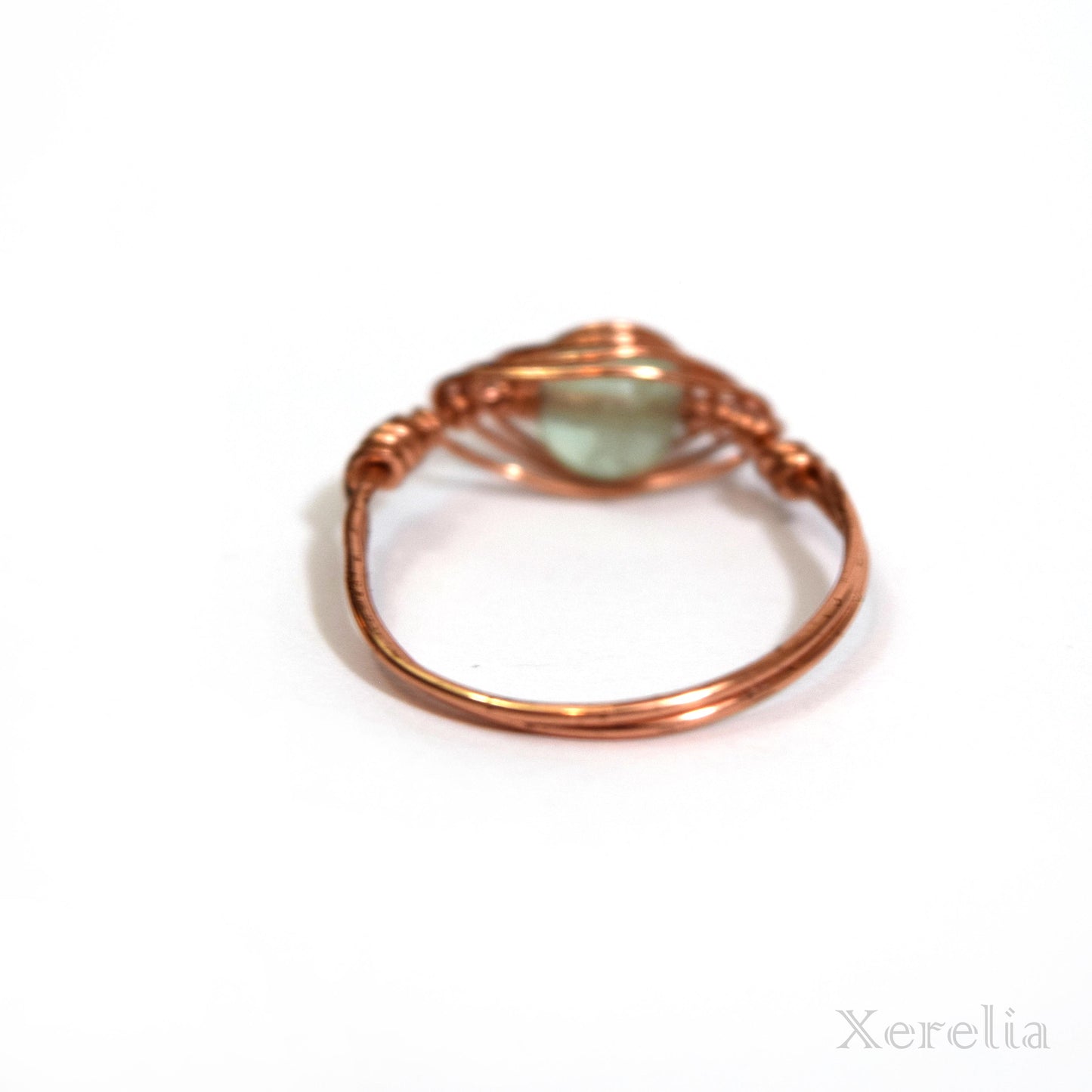 Fluorite Herringbone Ring