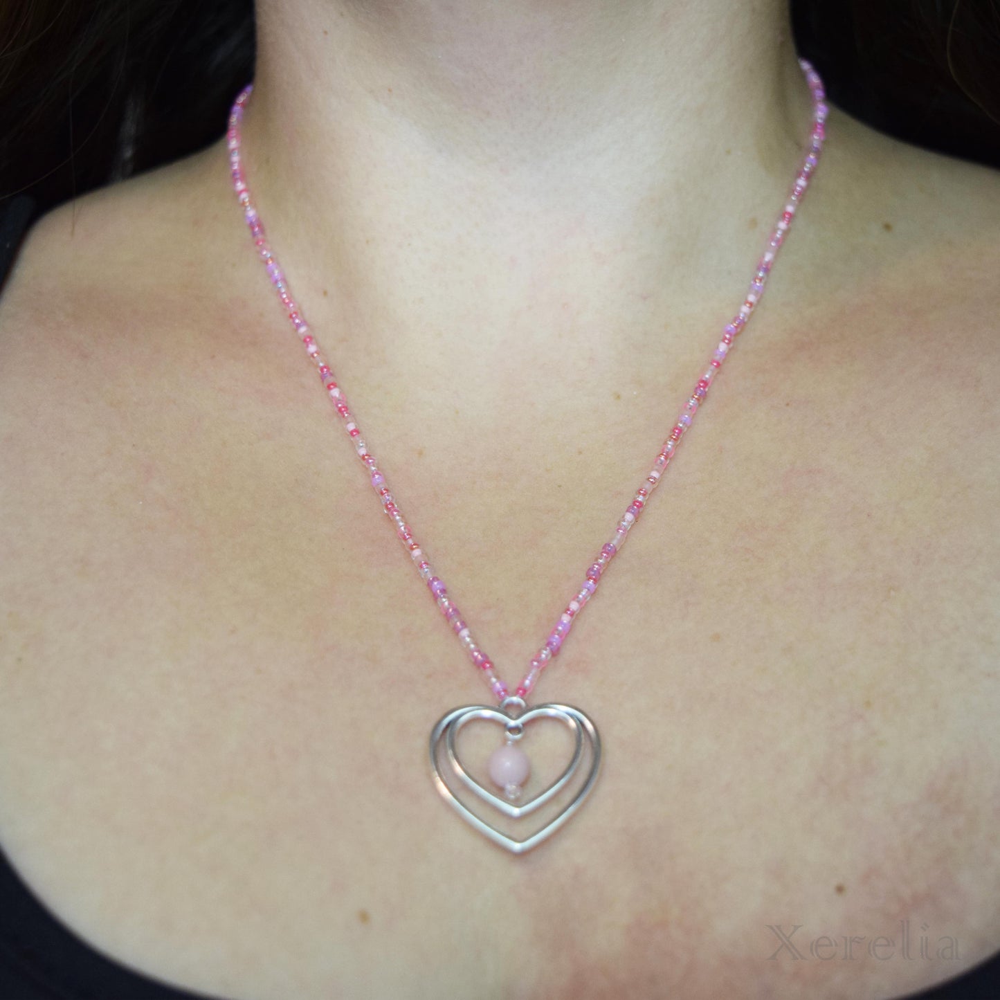 Double Heart Necklace