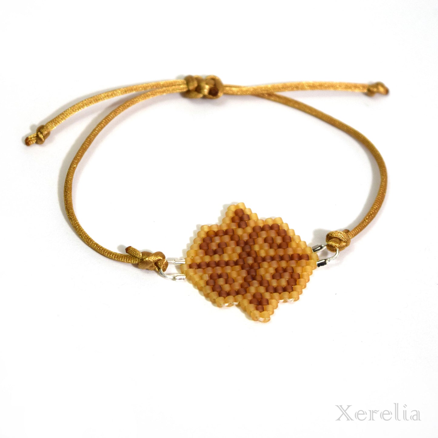 Matte Topaz Scroll Bracelet