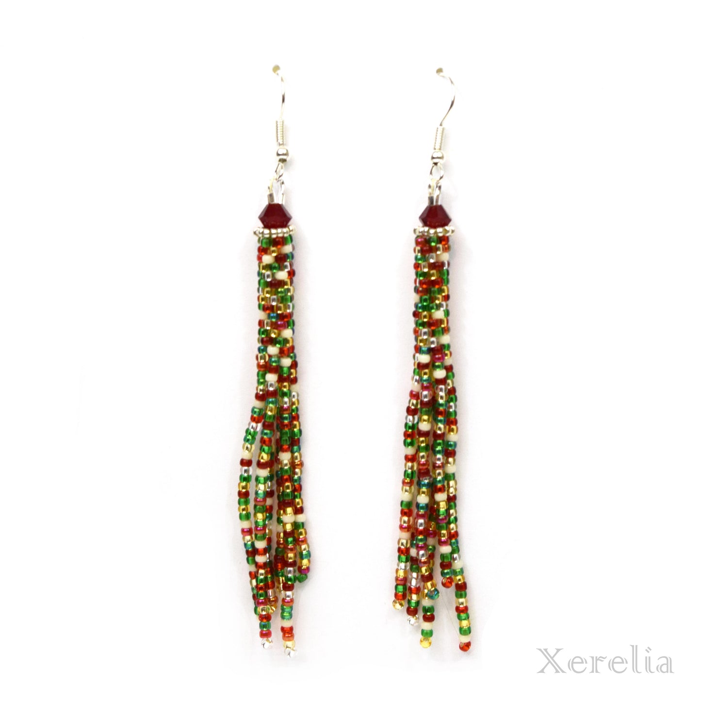 Happy Holidays Fringe Earrings