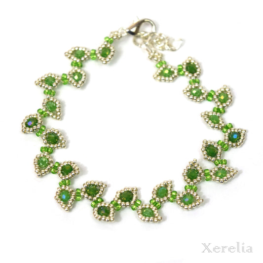 Green Leafy Vine Bracelet