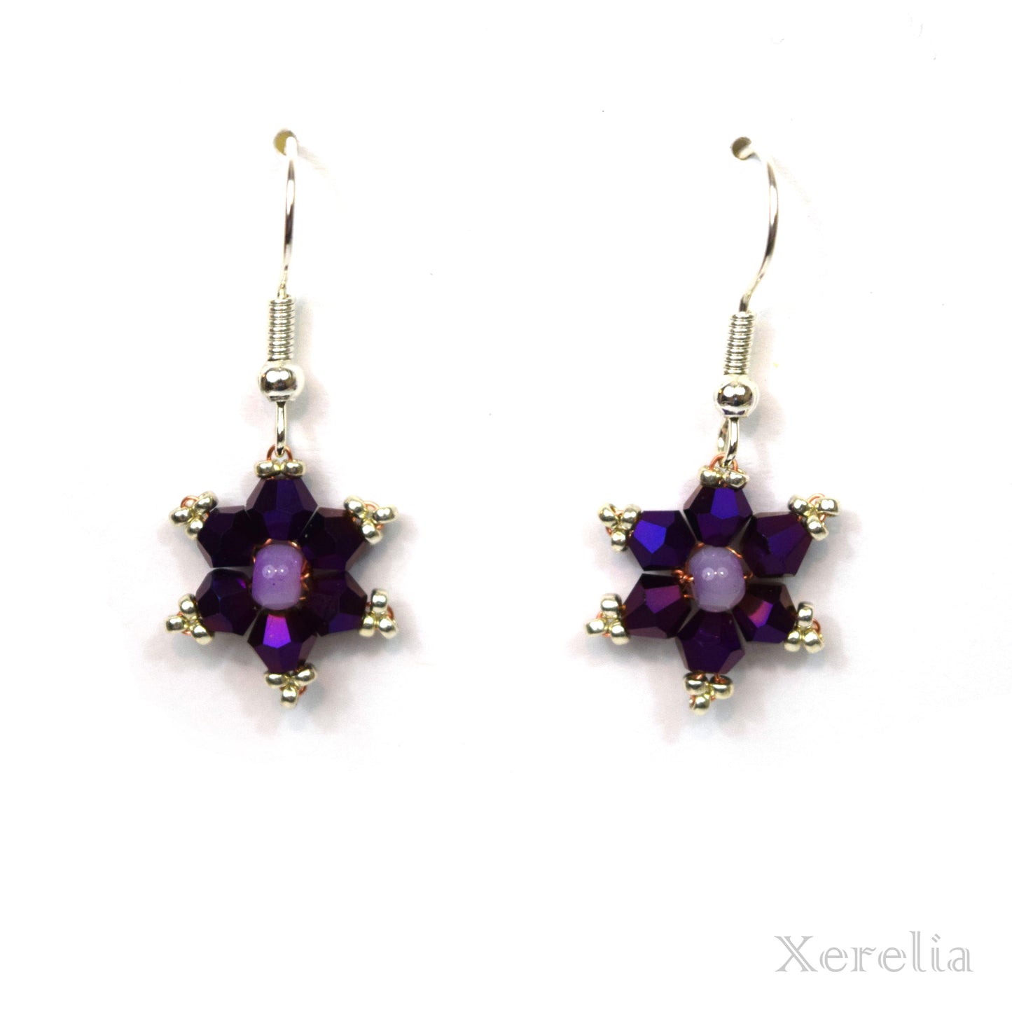 Crystal Star Earrings