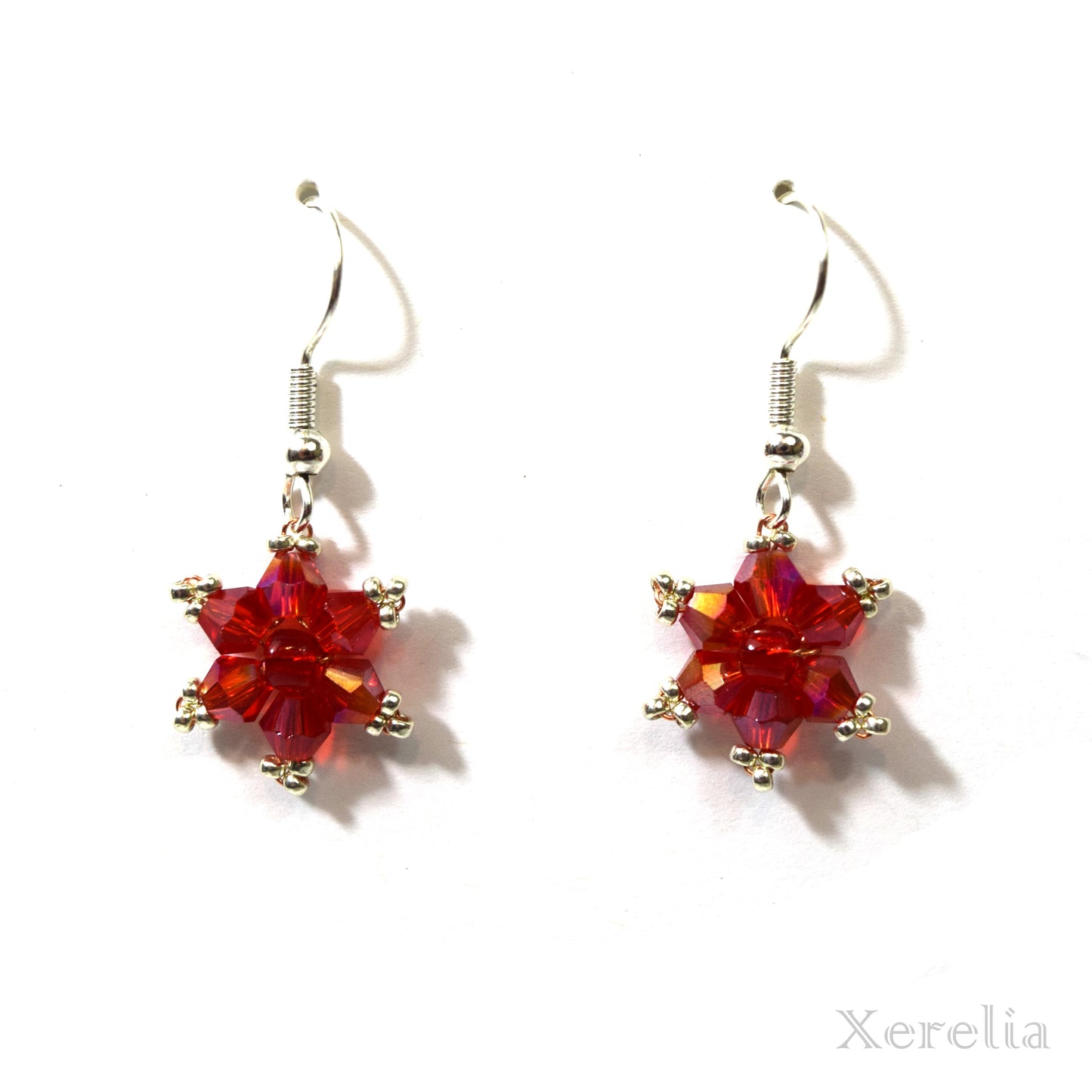 Crystal Star Earrings