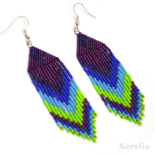 Anemone Fringe Earrings