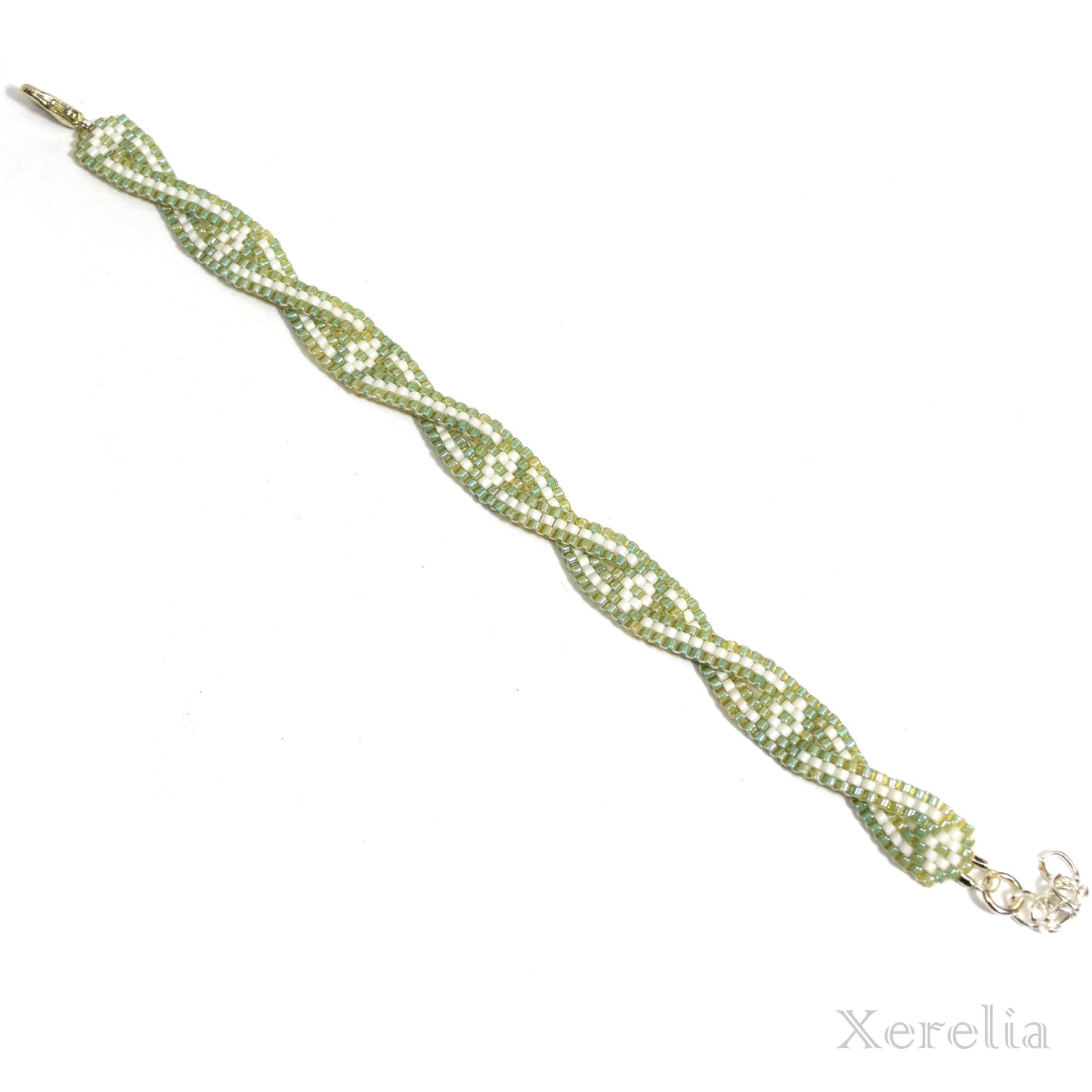 Green Crossover Bracelet