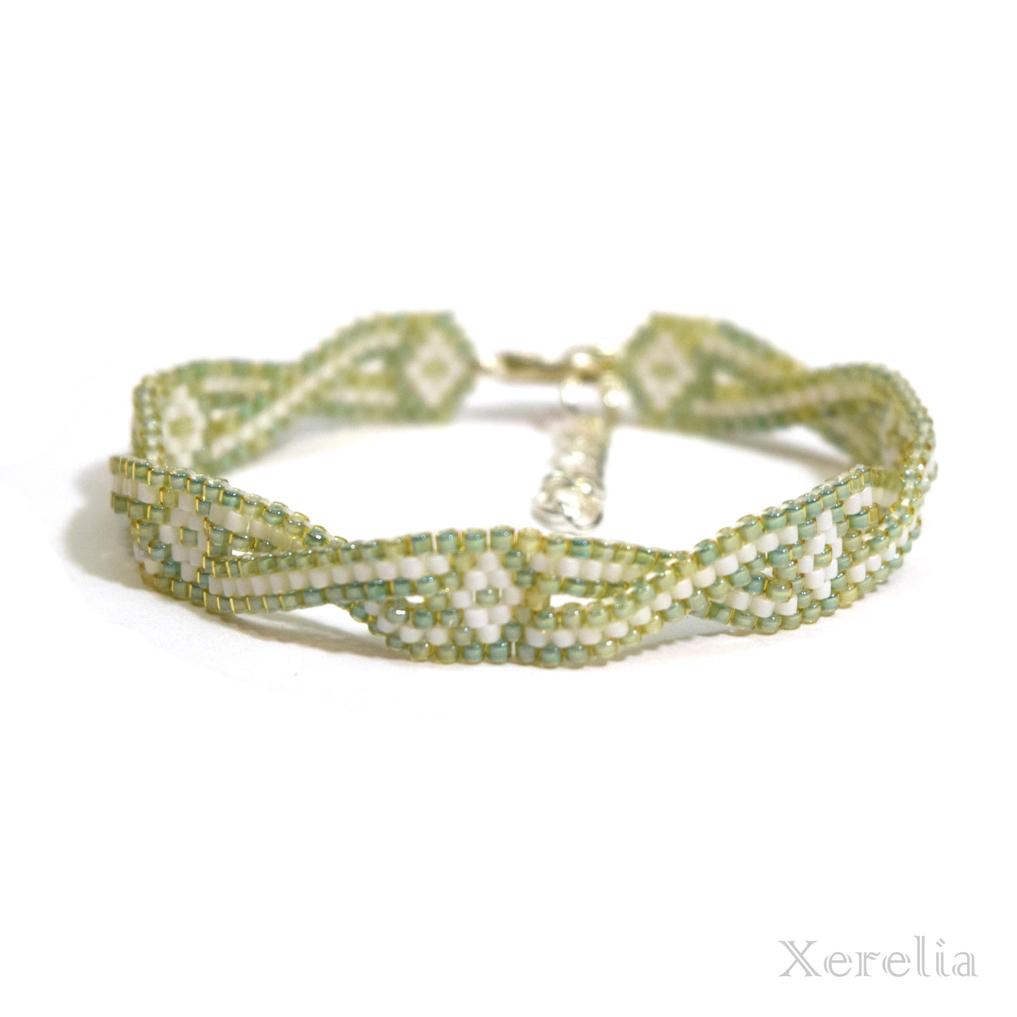 Green Crossover Bracelet