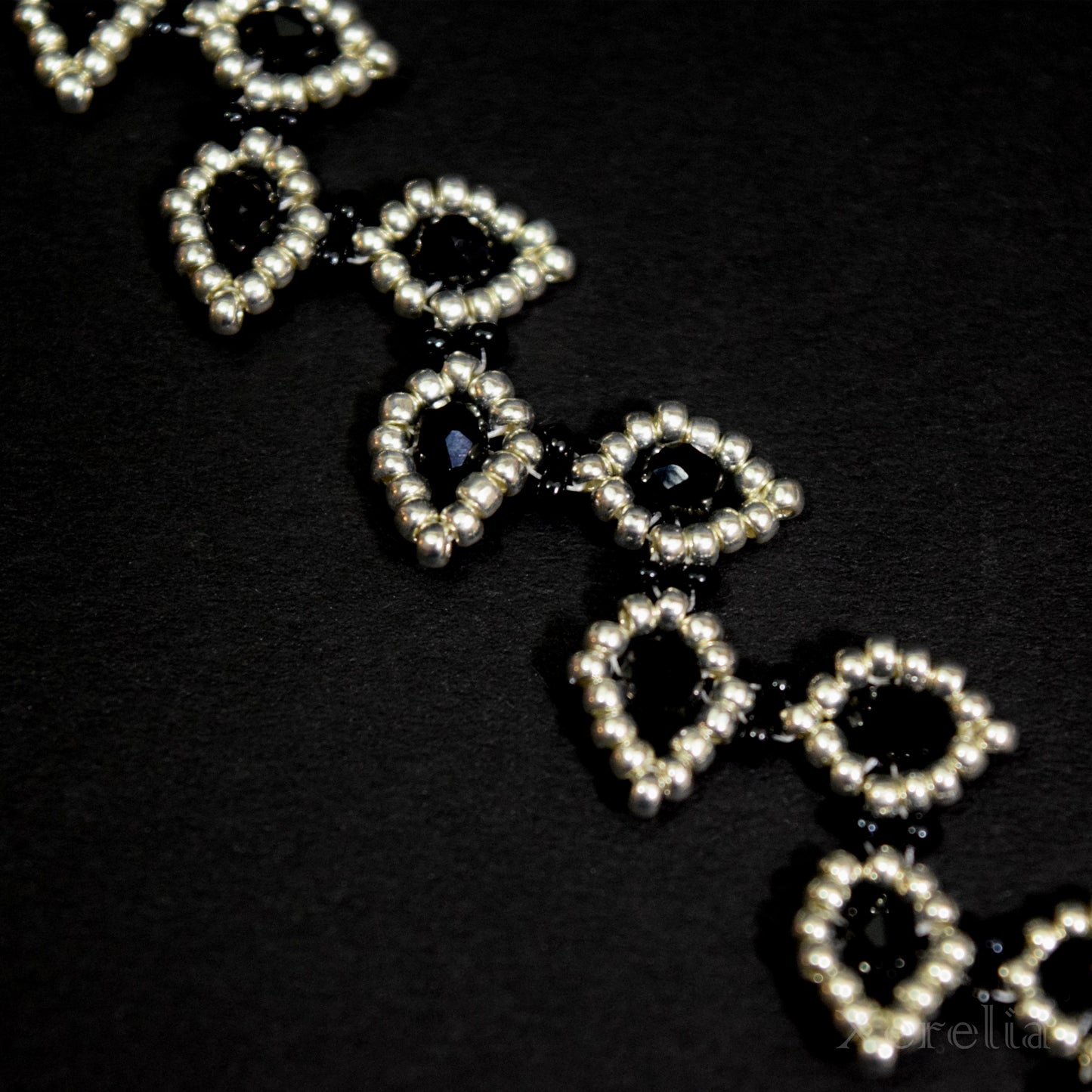 Black Leafy Vine Bracelet
