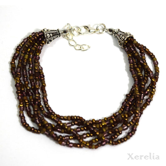Chocolate Strands Bracelet