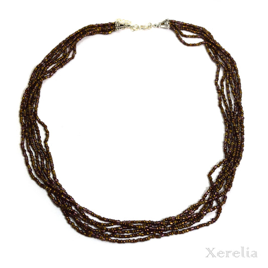 Chocolate Strands Necklace