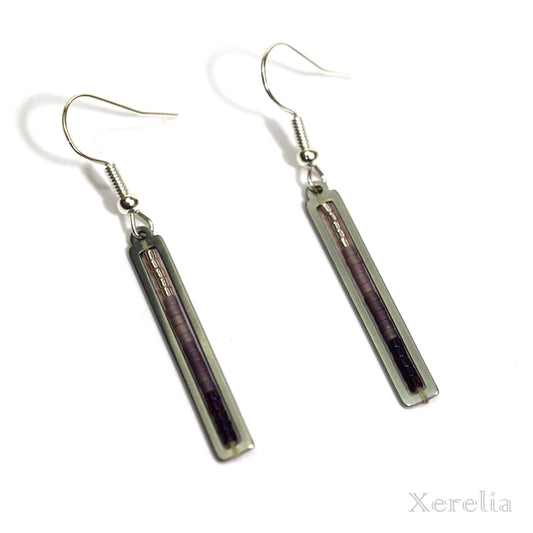 Silvery Dusk Earrings