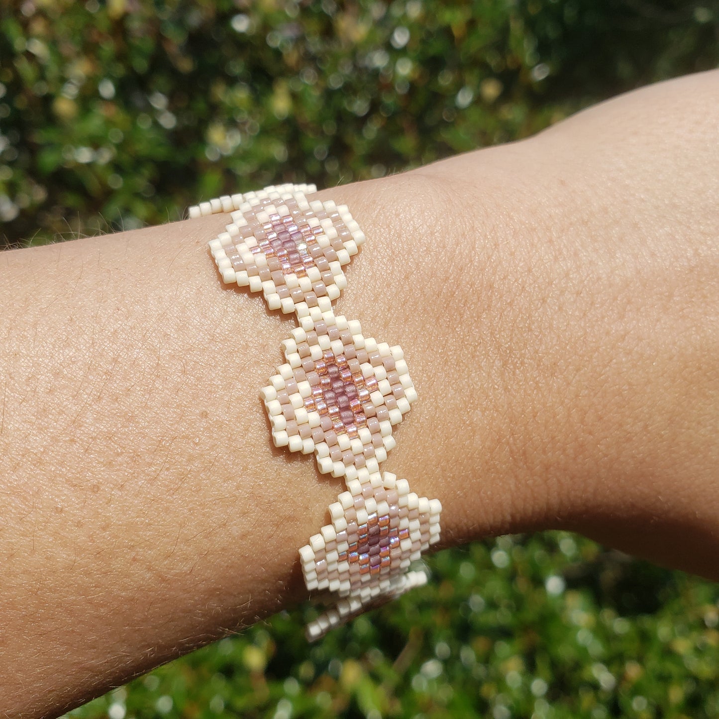 Beige Arabesque Bracelet