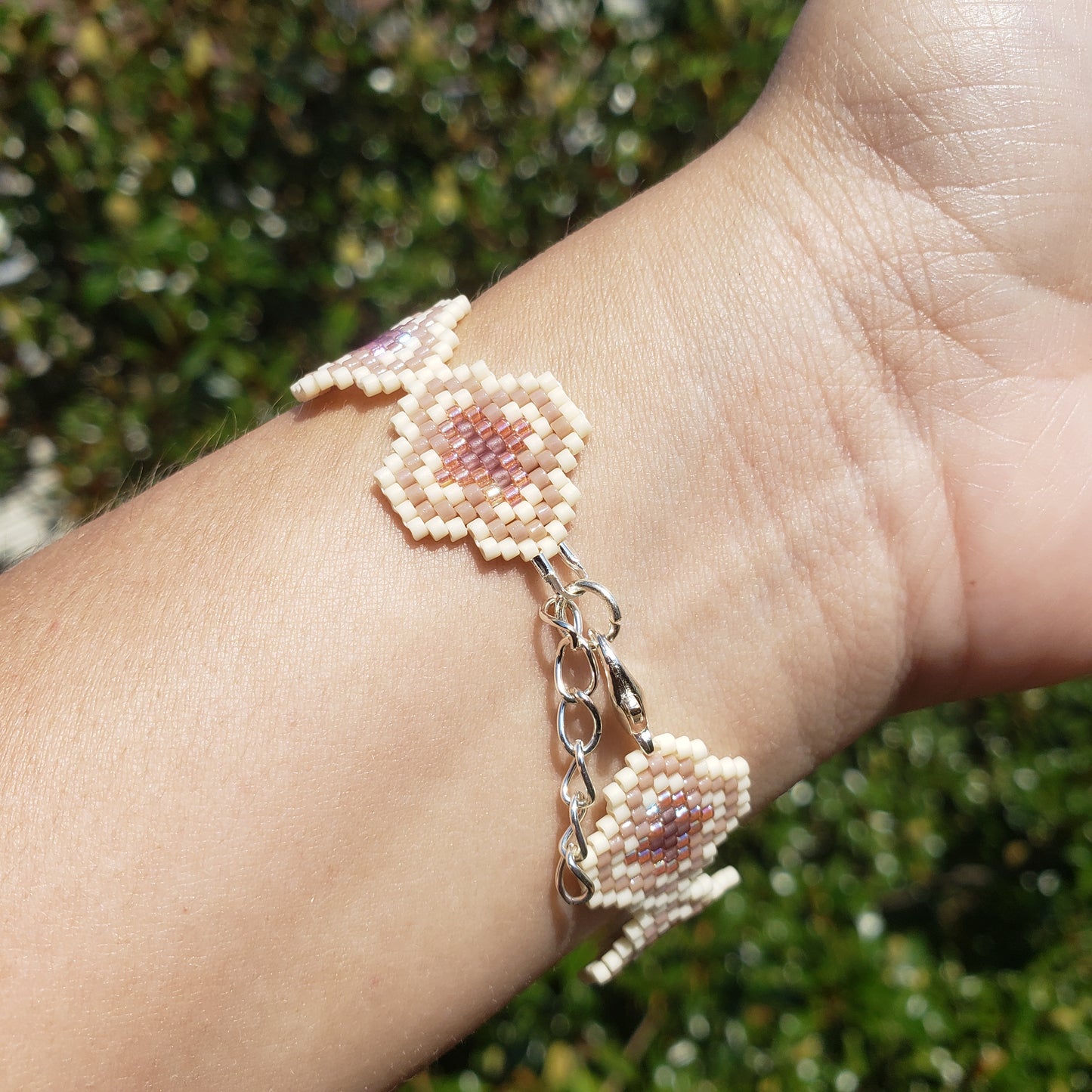 Beige Arabesque Bracelet