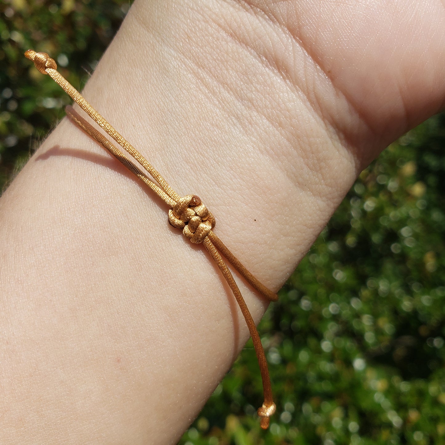 Matte Topaz Scroll Bracelet