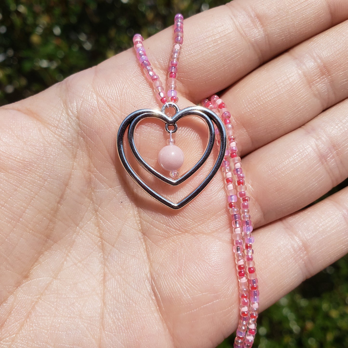 Double Heart Necklace