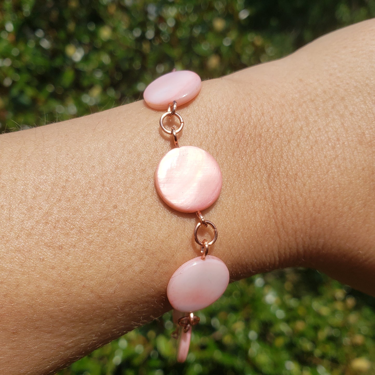 Pink Shell Bracelet