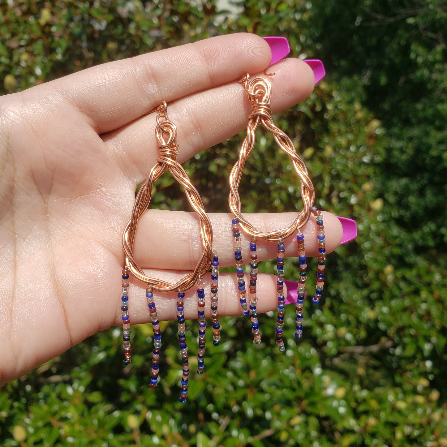 Arabian Nights Fringe Earrings