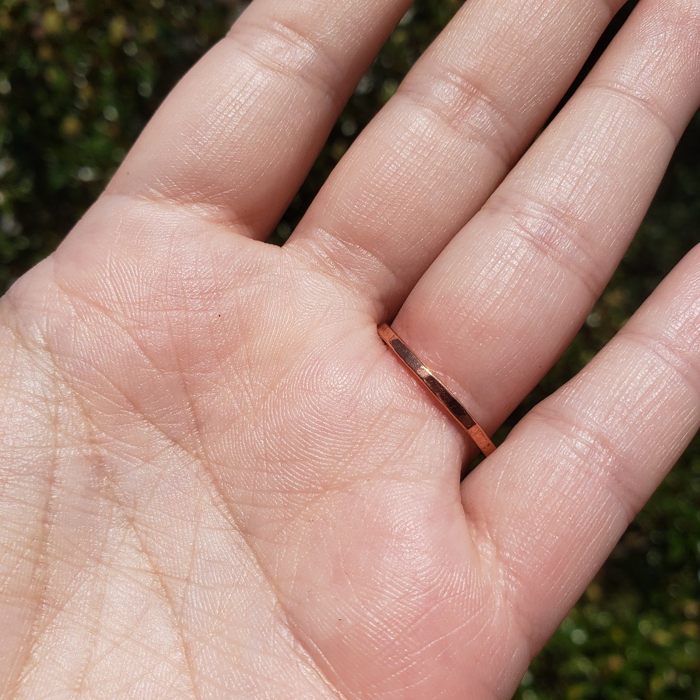 Purple Faceted Gem Ring