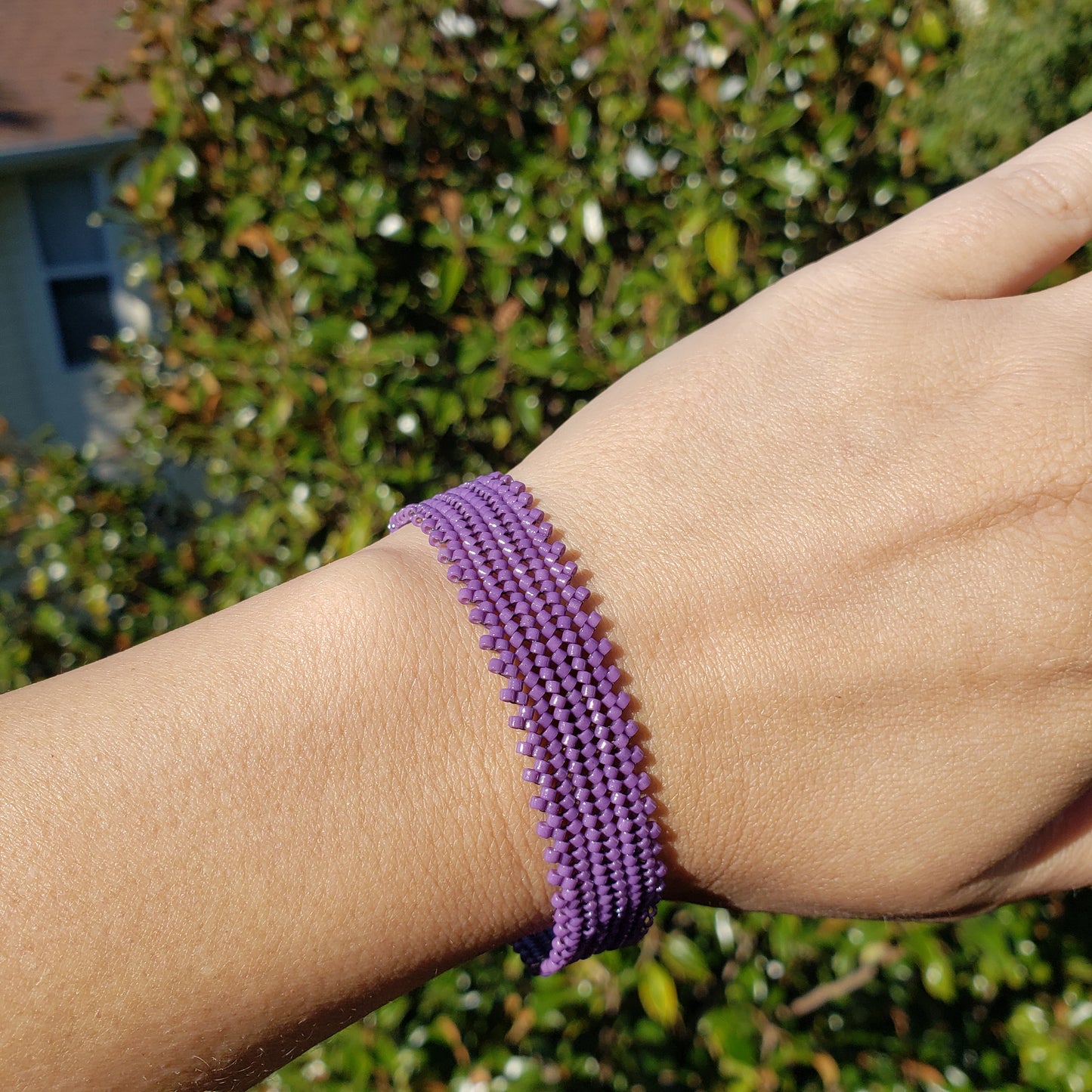 Intricate Herringbone Bracelet