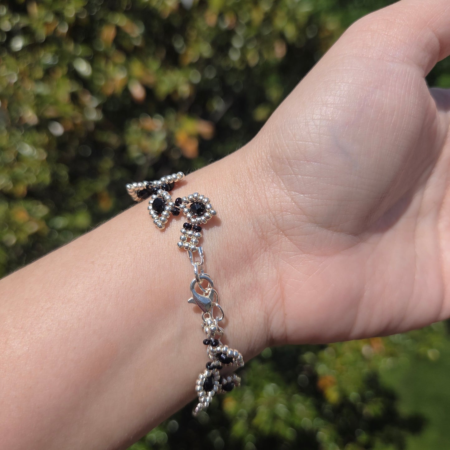 Black Leafy Vine Bracelet