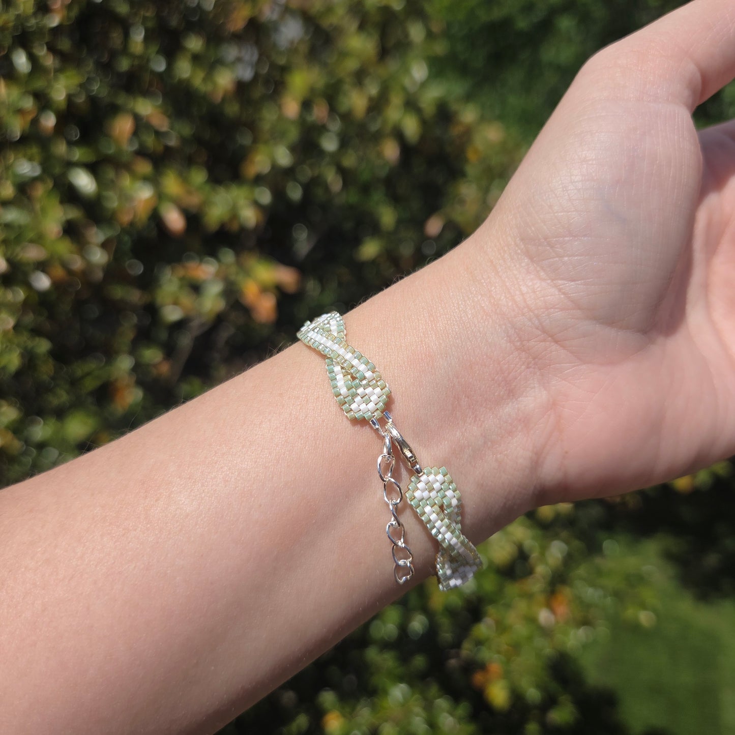 Green Crossover Bracelet